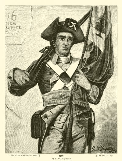 1776 door George Willoughby Maynard